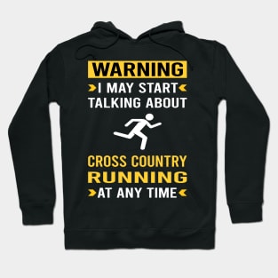 Warning Cross Country Running XC Hoodie